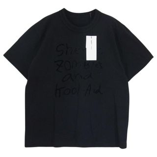 黒3新品 sacai サカイ メンズ Eric Haze バンダナ 半袖 シャツ