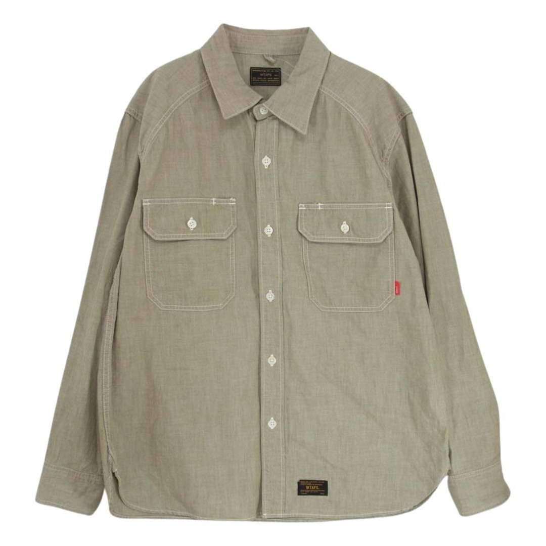 wtaps オンブレチェックシャツ plaid shirts M相当 ブラウン-