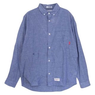 WTAPS ダブルタップス 18AW SPEZ ロング丈フード付き長袖シャツ