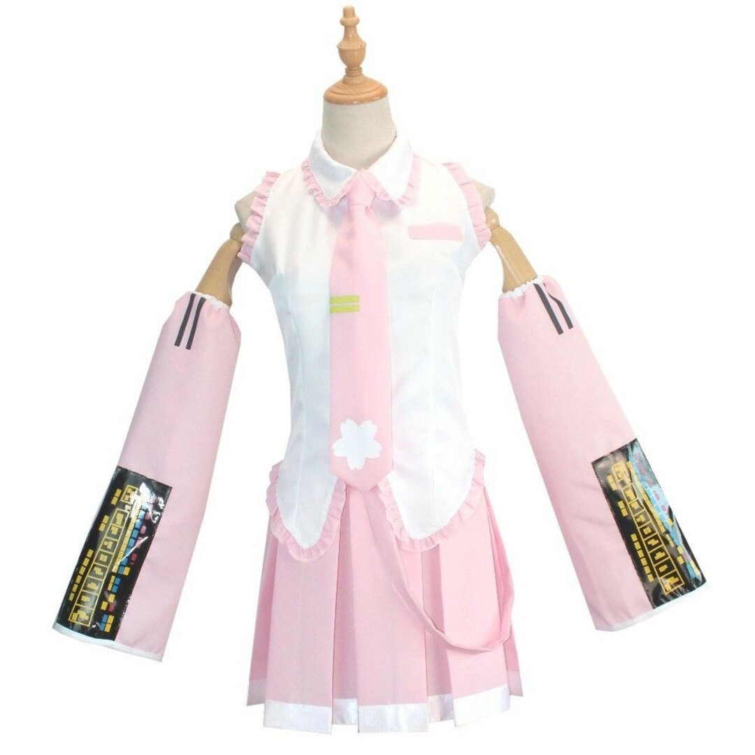 ○Sサイズ 桜ミク プロジェクトセカイ　プロセカ　初音ミク コスプレ 衣装