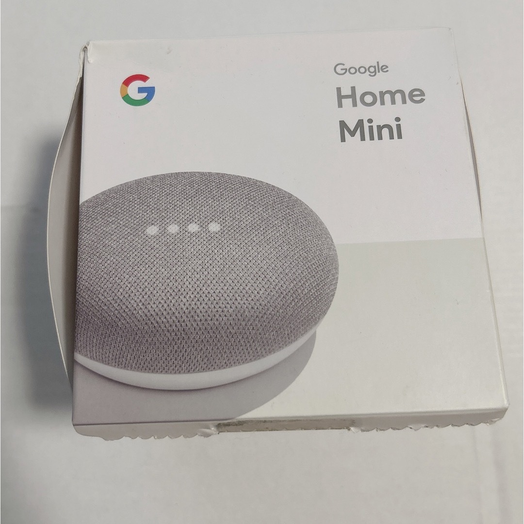 Google(グーグル)のGoogle Home Mini チョーク GA00210-JP スマホ/家電/カメラのオーディオ機器(スピーカー)の商品写真