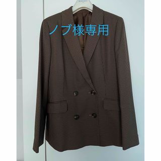 スーツカンパニー(THE SUIT COMPANY)のウォッシャブル　ガンクラブチェックダブルジャケット(テーラードジャケット)