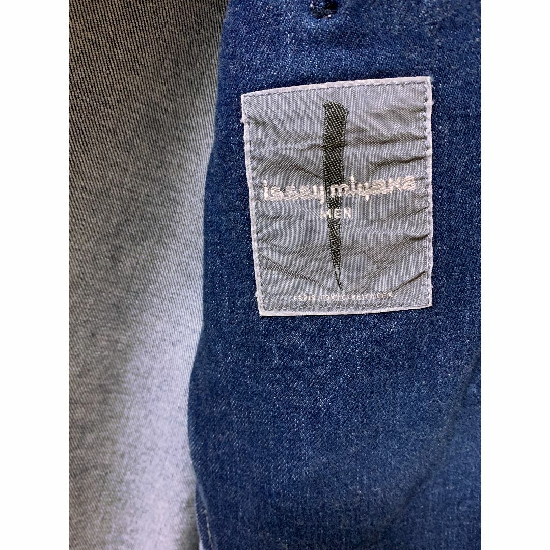 希少 ISSEY MIYAKE MEN 筆タグ デニムジャケット ヴィンテージ 希少 ISSEY MIYAKE MEN 筆タグ デニムジャケット ヴィンテージ