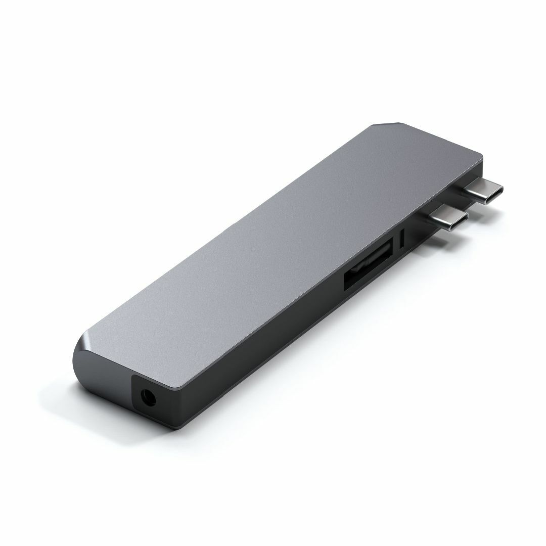 【色:スペースグレイ】Satechi USB-C Proハブ Max 8in2