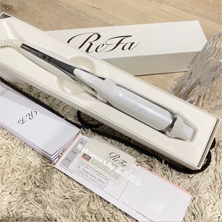 リファ(ReFa)のラクマ最安値❕元値27,000円　Refa ヘアアイロン32＋専用スタンドSET(ヘアアイロン)