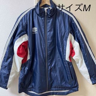 USUMBROアンブロナイロンパーカージャケットフルジップネイビーXXL