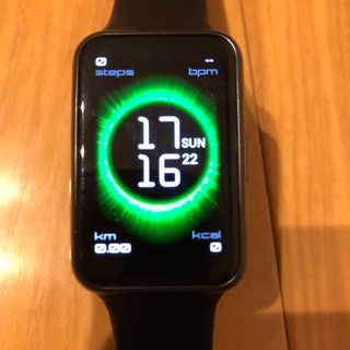ファーウェイ(HUAWEI)のhuawei watch fit 中古(腕時計(デジタル))