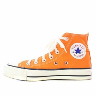 コンバース(CONVERSE)のコンバース チャックテイラー スニーカー 4 23cm オレンジ●D(スニーカー)