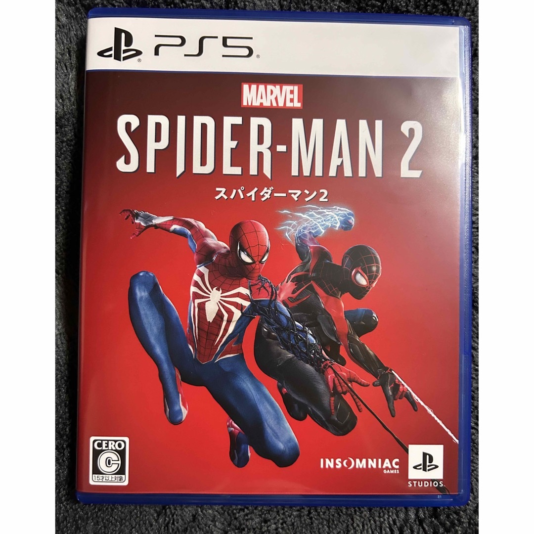 美品‼️新作　スパイダーマン2 マーベル　PS5  アメコミ