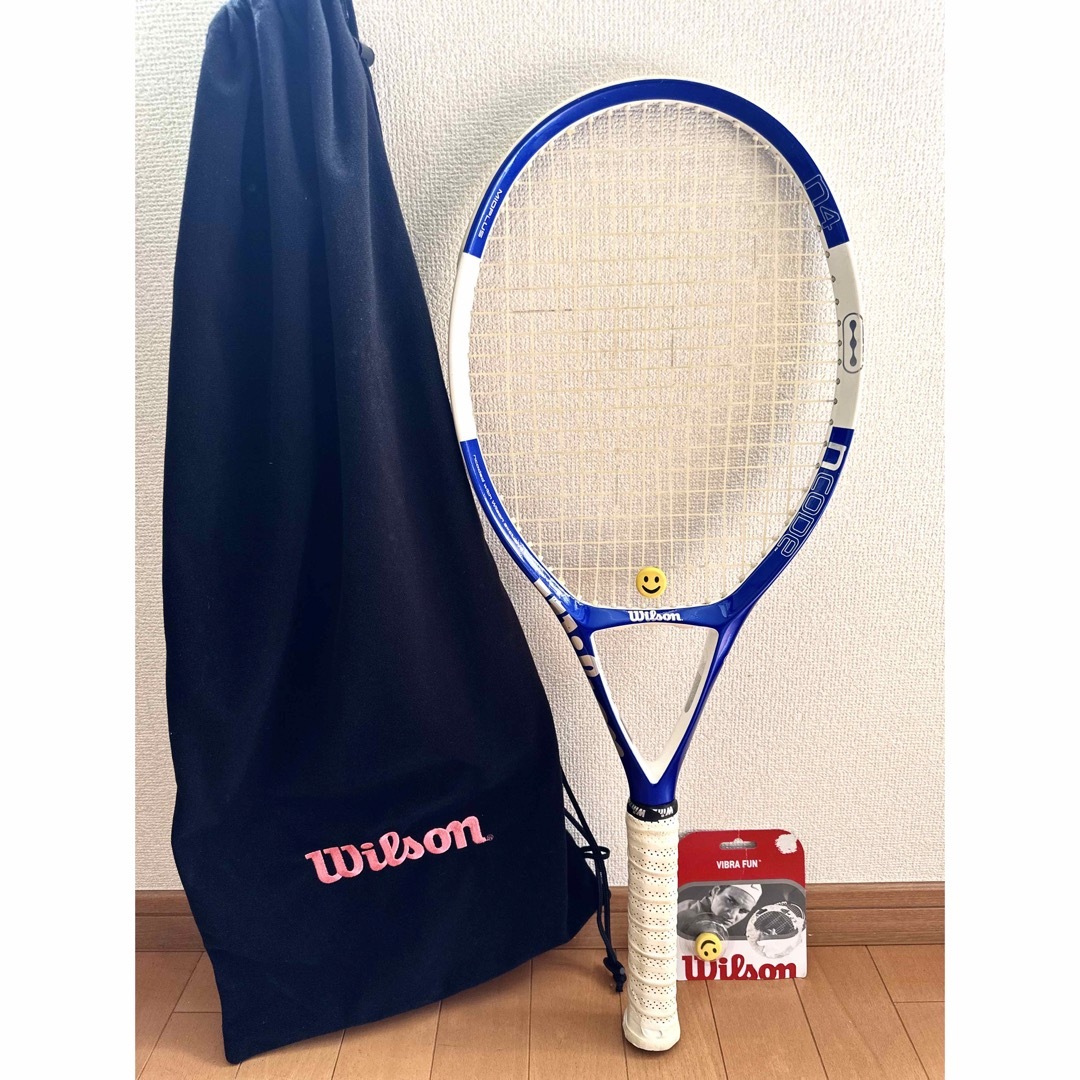 Wilson  Nコード N4  硬式テニスラケット G3 ソフトケース付き