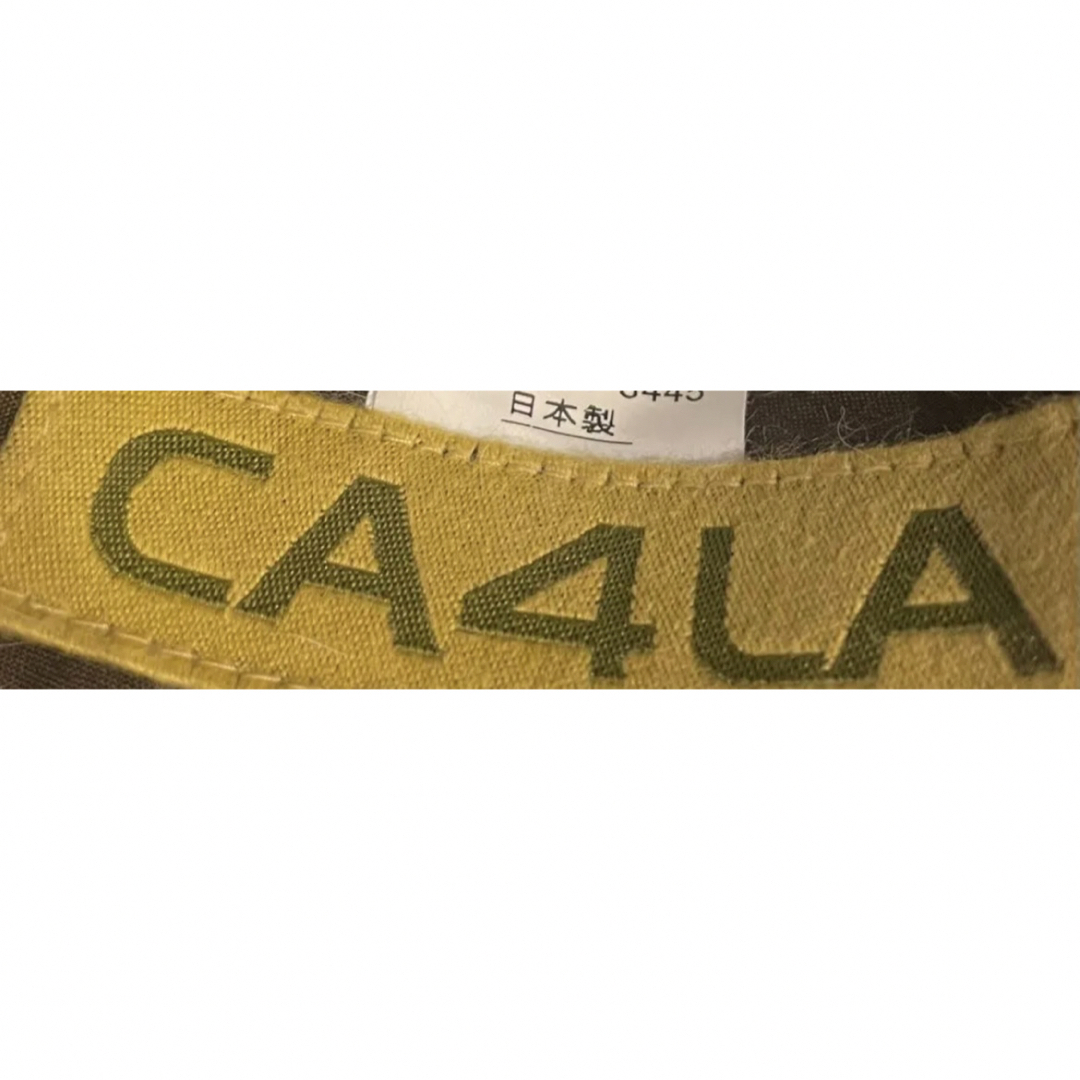 CA4LA(カシラ)のCA4LA カシラ ゼブラ 柄 個性派 Y2K ピンバッチ付ハット 日本製 メンズの帽子(ハット)の商品写真