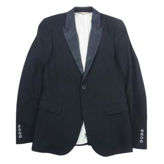 ディーゼル(DIESEL)のDIESEL ディーゼル デニムラペル ヴァージンウール テーラード ジャケット ブラック系 44【中古】(その他)