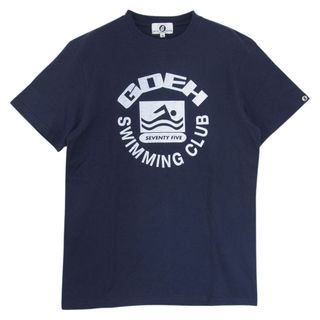 グッドイナフ(GOODENOUGH)のGOODENOUGH グッドイナフ Ｔシャツ the POOL AOYAMA SWIMMING CLUB 半袖Tシャツ ネイビー系 M【中古】(シャツ)