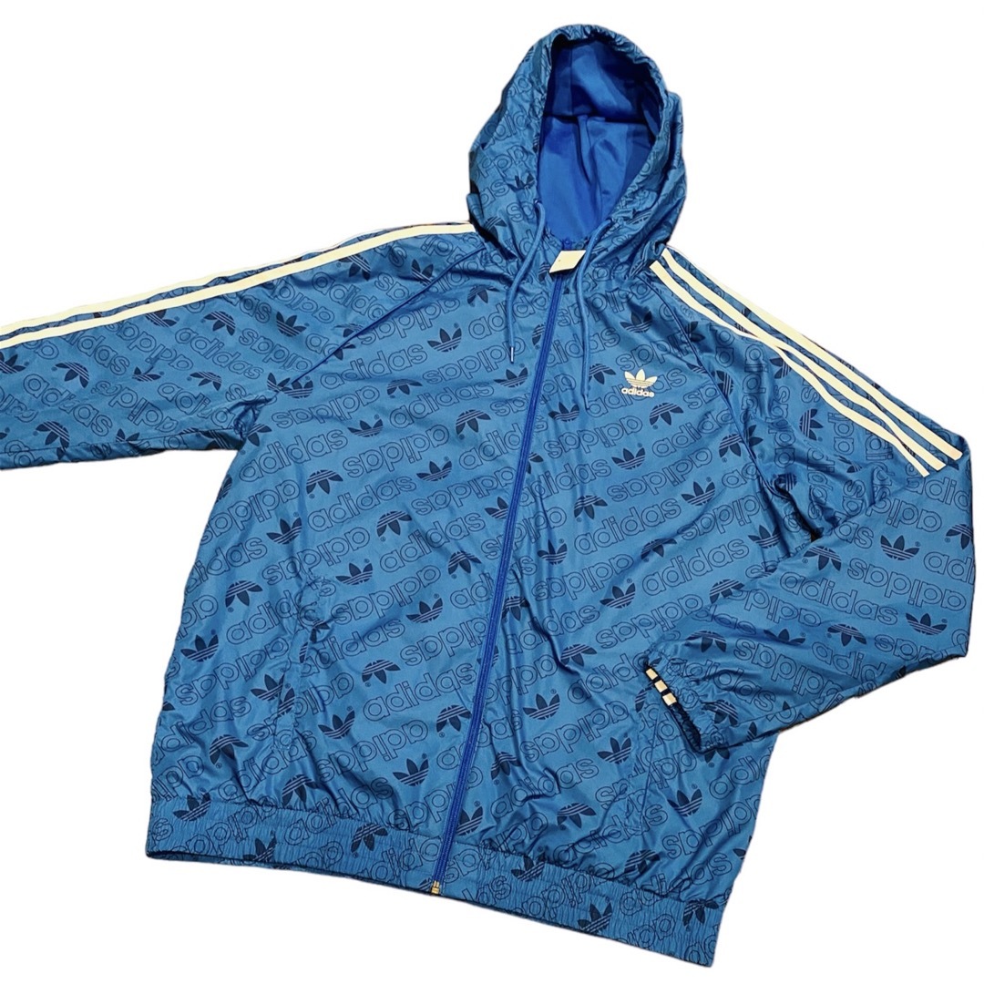 美品 90s 00s adidas フーディジャージ サイズ0(JP/M相当)