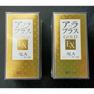 新品未開封『アラプラス ゴールド EX 60粒×2個セット』の通販｜ラクマ