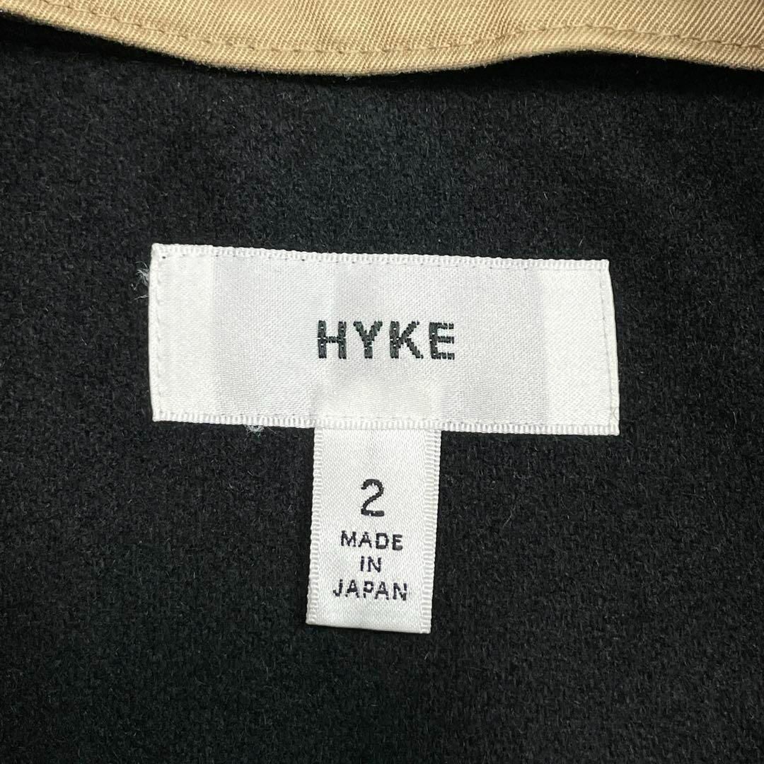 HYKE - 美品⭐️ハイク ロング トレンチコート ライナー ベルト ...
