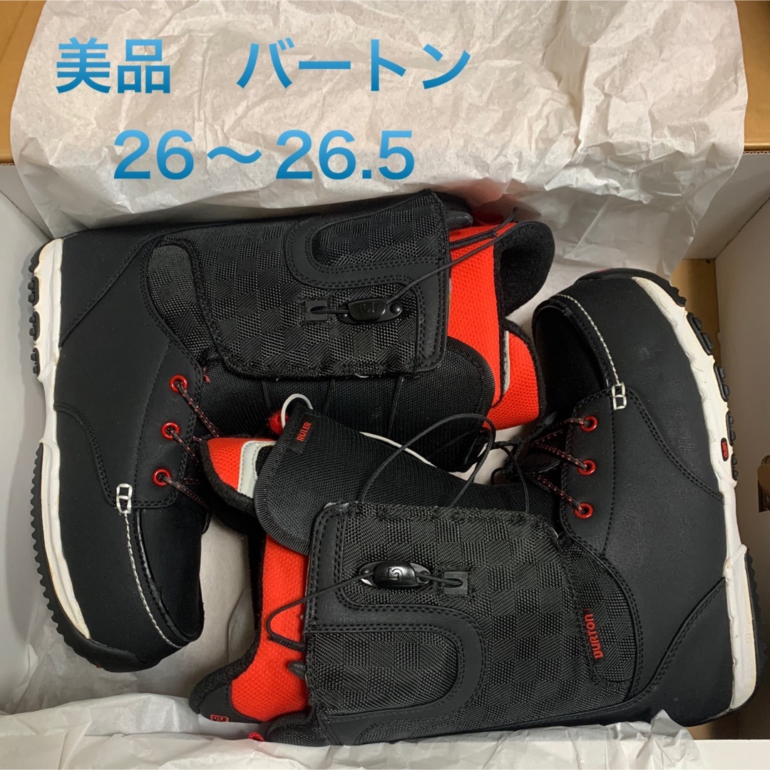 【25.5】【ブーツケース付】BURTON RULER ASIAN-FIT