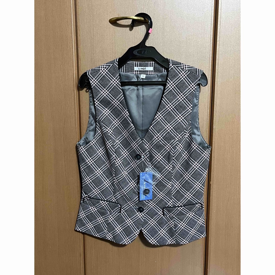 新品未使用 事務服 ベストのみ