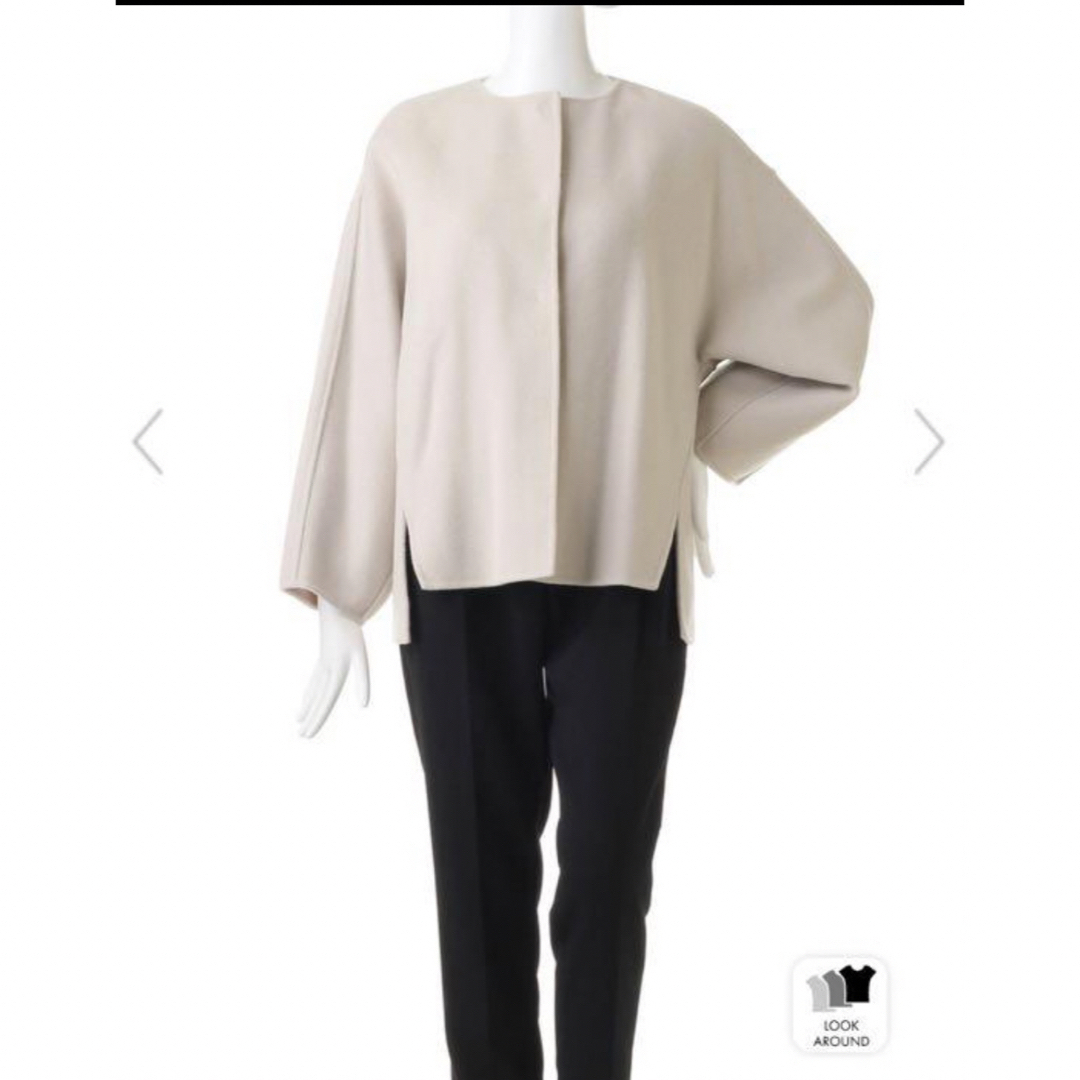 新品タグ付●アドーアADORE●2TONEリバージャケット¥74800