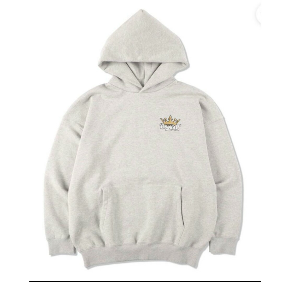 9090×younger song King Logo Hoodie