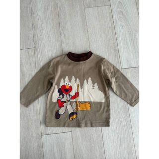 セサミストリート(SESAME STREET)の2001年セサミストリート古着ヴィンテージ 24ヶ月ブーフーウー　エルモ90(Tシャツ/カットソー)