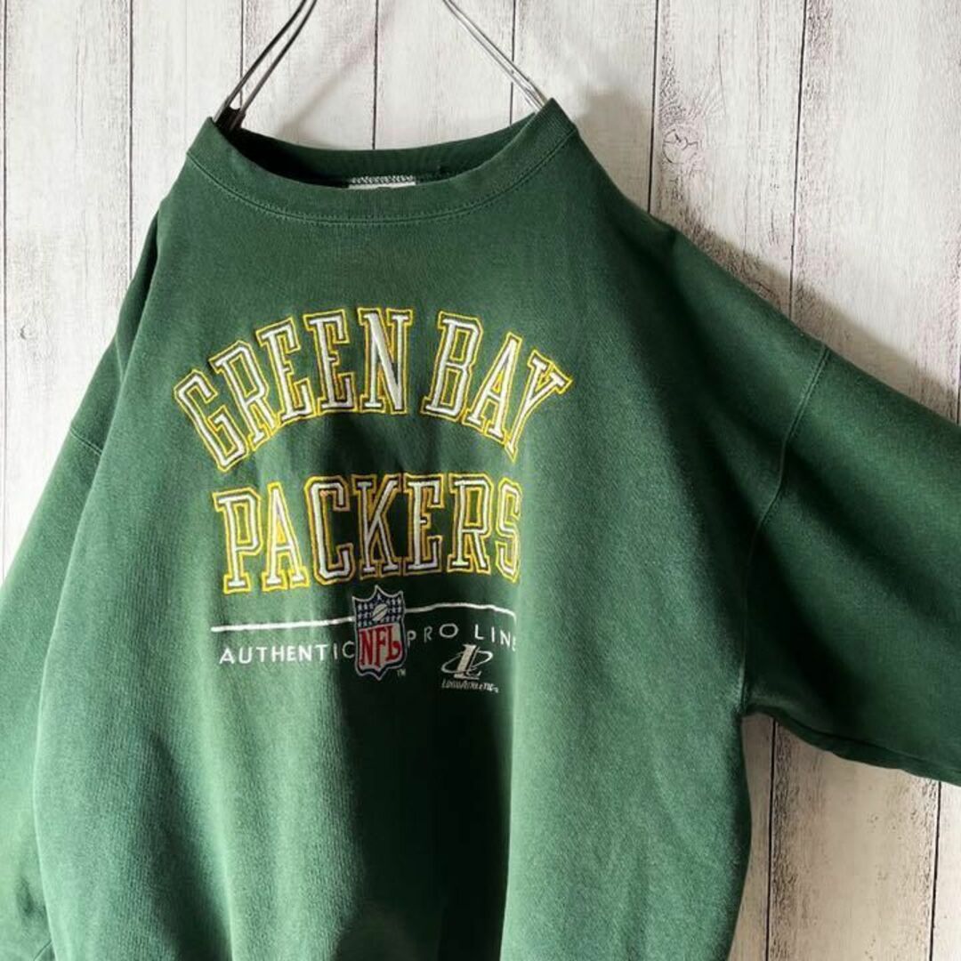 proline製　packers パッカーズ　スウェット　NFL 刺繍