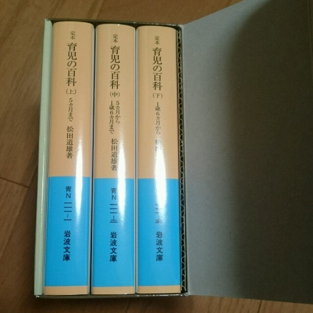 岩波書店(イワナミショテン)の岩波文庫 定本 育児の百科 松田道雄著 エンタメ/ホビーの本(住まい/暮らし/子育て)の商品写真