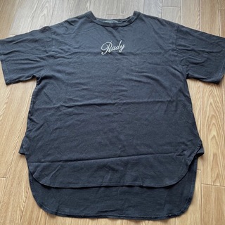 レディー(Rady)のRady Tシャツ 半袖 ブラック 黒 レディース レディ フリーサイズ(Tシャツ(半袖/袖なし))
