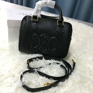 celine - 美品 セリーヌ ヴィンテージ マカダム柄 バケツ 巾着型