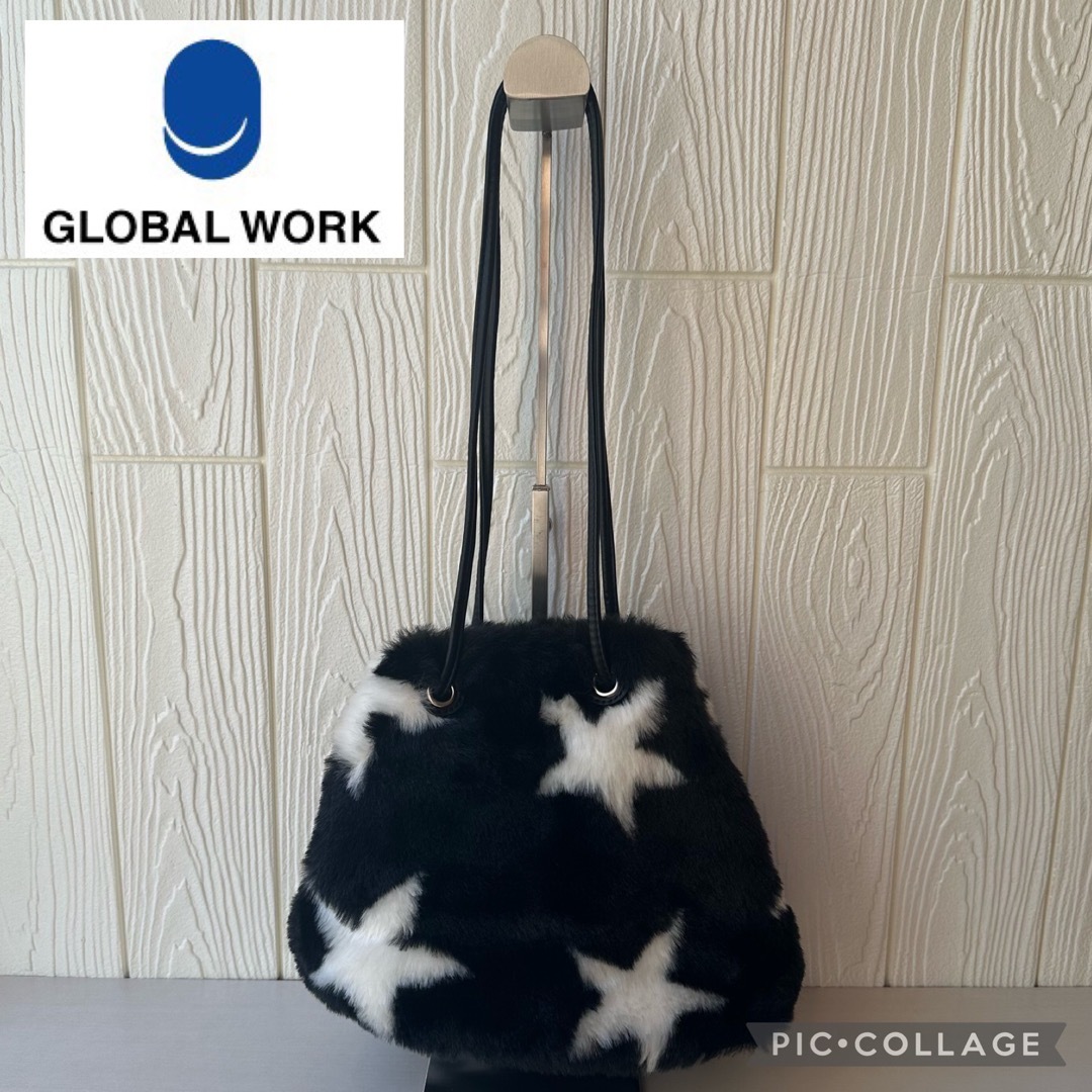 GLOBAL WORK(グローバルワーク)の✦極美品✦グローバルワーク✦GLOBAL WORK✦ショルダーファーバッグ ✦ レディースのバッグ(ショルダーバッグ)の商品写真