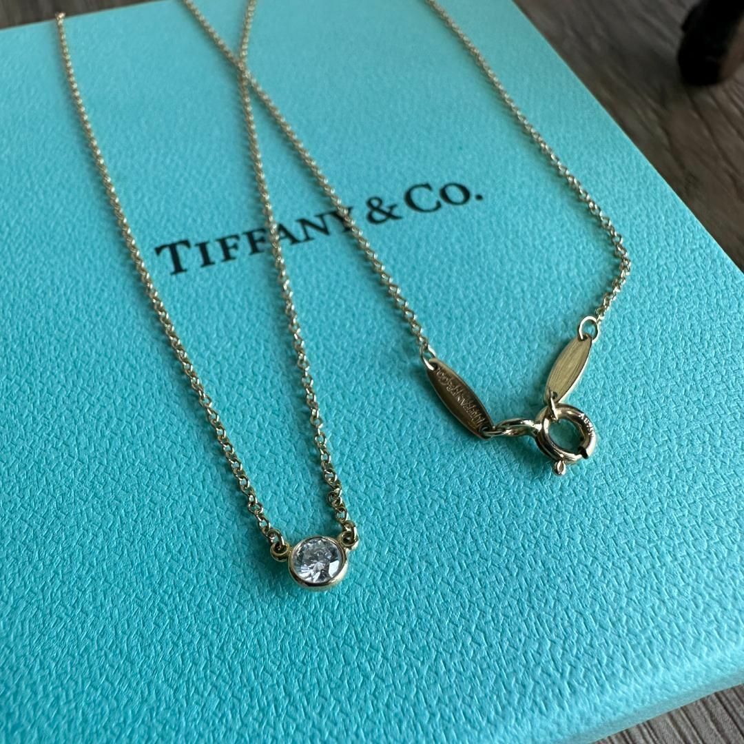 Tiffany バイザヤード ダイヤ ネックレス