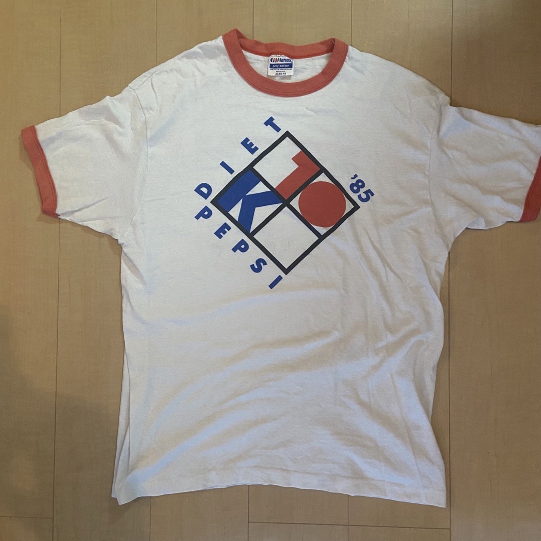希少】80s 企業物 リンガー tシャツ ペプシ ビンテージ コーラ シングル-