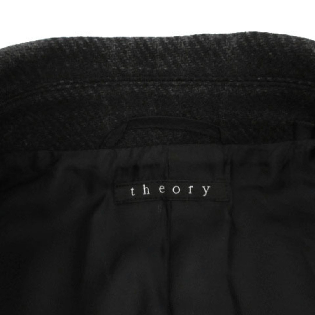 【美品】セオリー theory カシミヤ混 ピーコート メンズ S