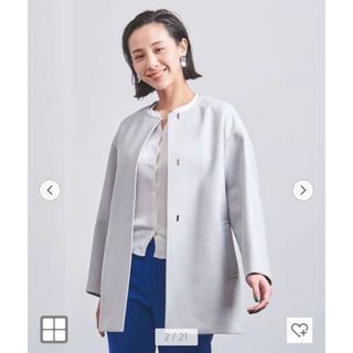 ユナイテッドアローズ(UNITED ARROWS)のユナイテッドアローズ ノーカラーコート(ノーカラージャケット)