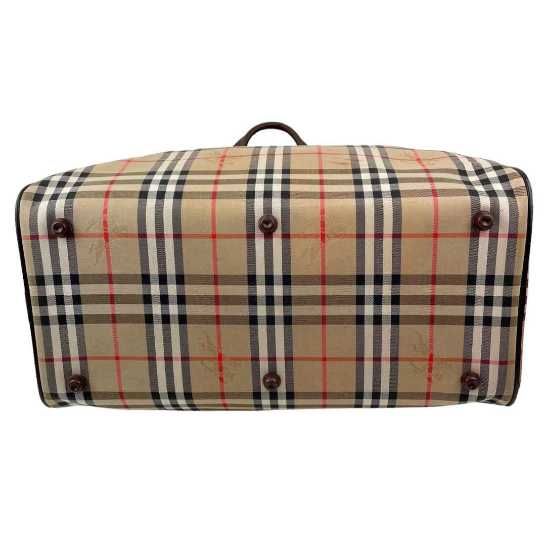 Burberry バーバリー ノバチェック ボストン 2way 旅行カバン Burberry バーバリー ノバチェック ボストン 2way 旅行カバン