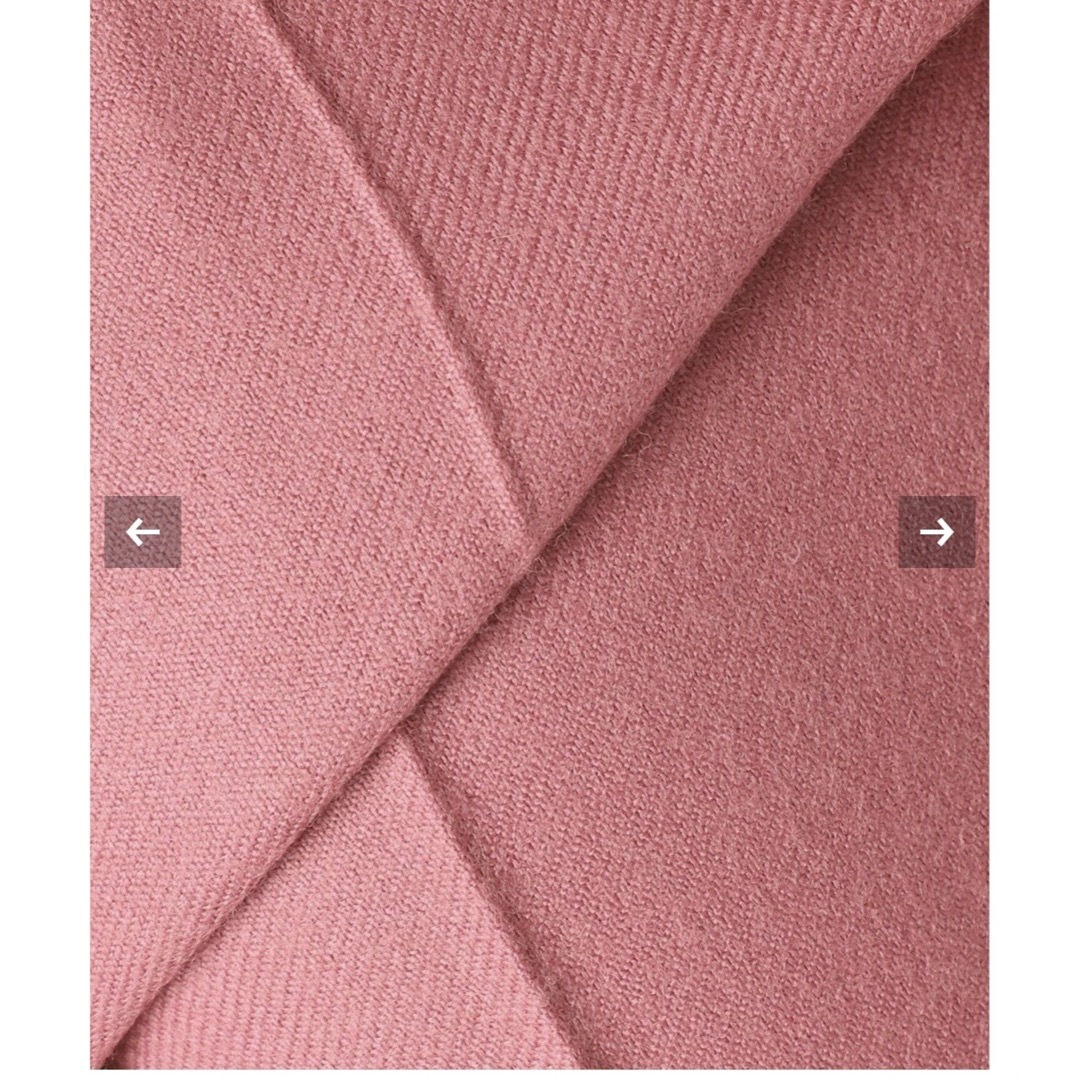 イエナ/Organic Wool ストレートパンツ　ピンク 36インチ