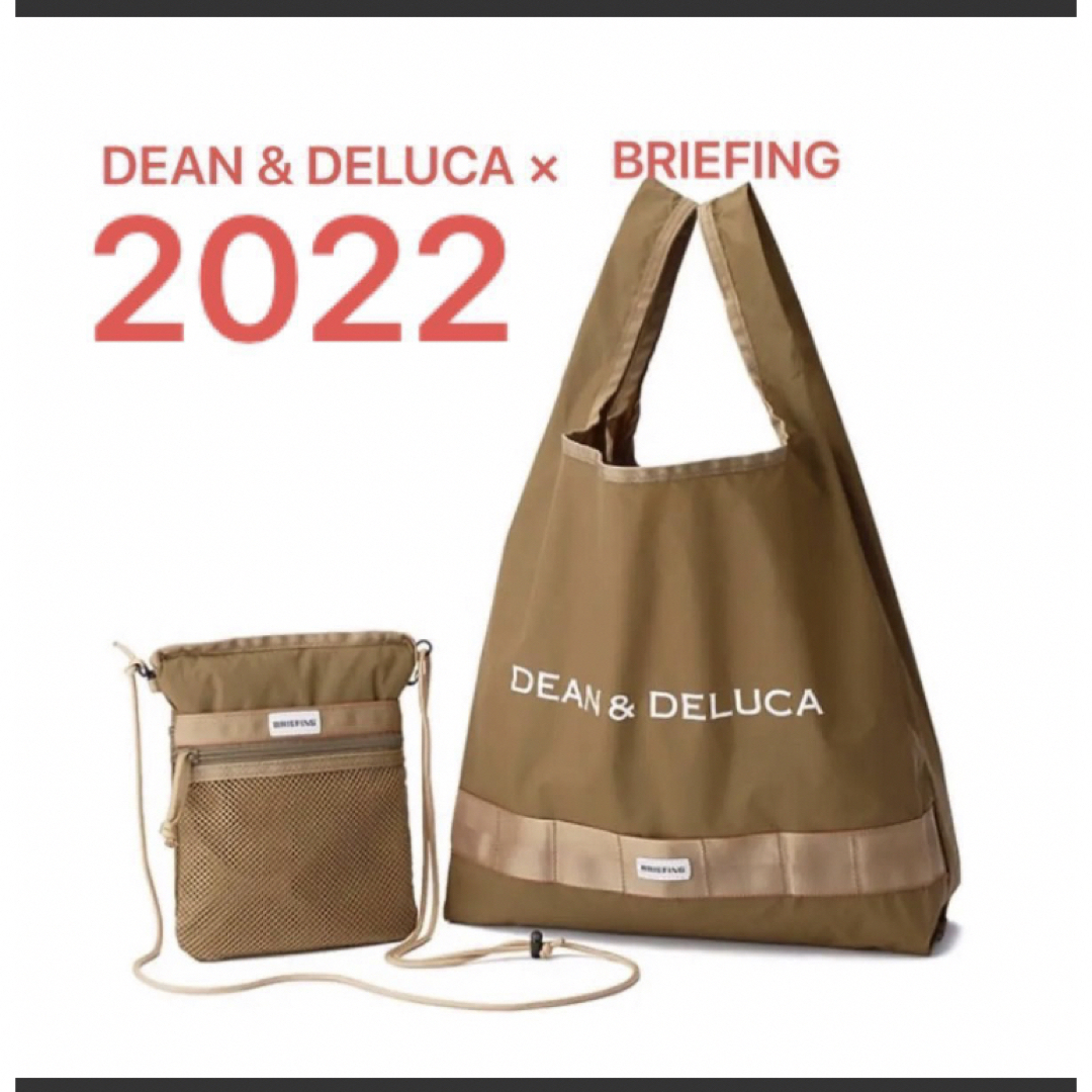 DEANu0026DELUCA × BRIEFING サコッシュ トートバッグ コヨーテ-