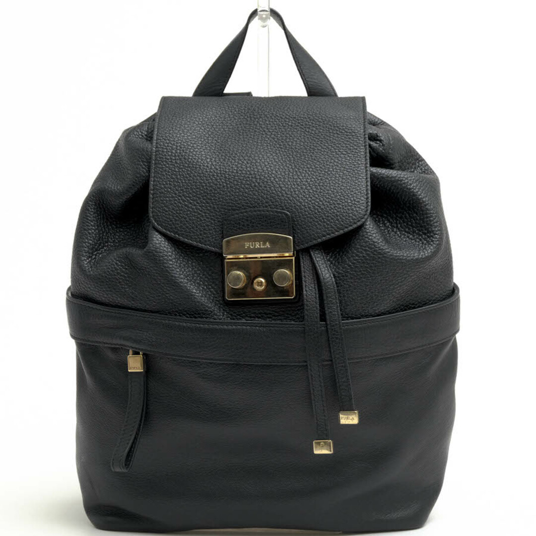 フルラ／FURLA リュック バッグ バックパック レディース 女性 女性用レザー 革 本革 ブラック 黒  Lara S Backpack A4サイズ収納可 デイパック デイパックバッグ