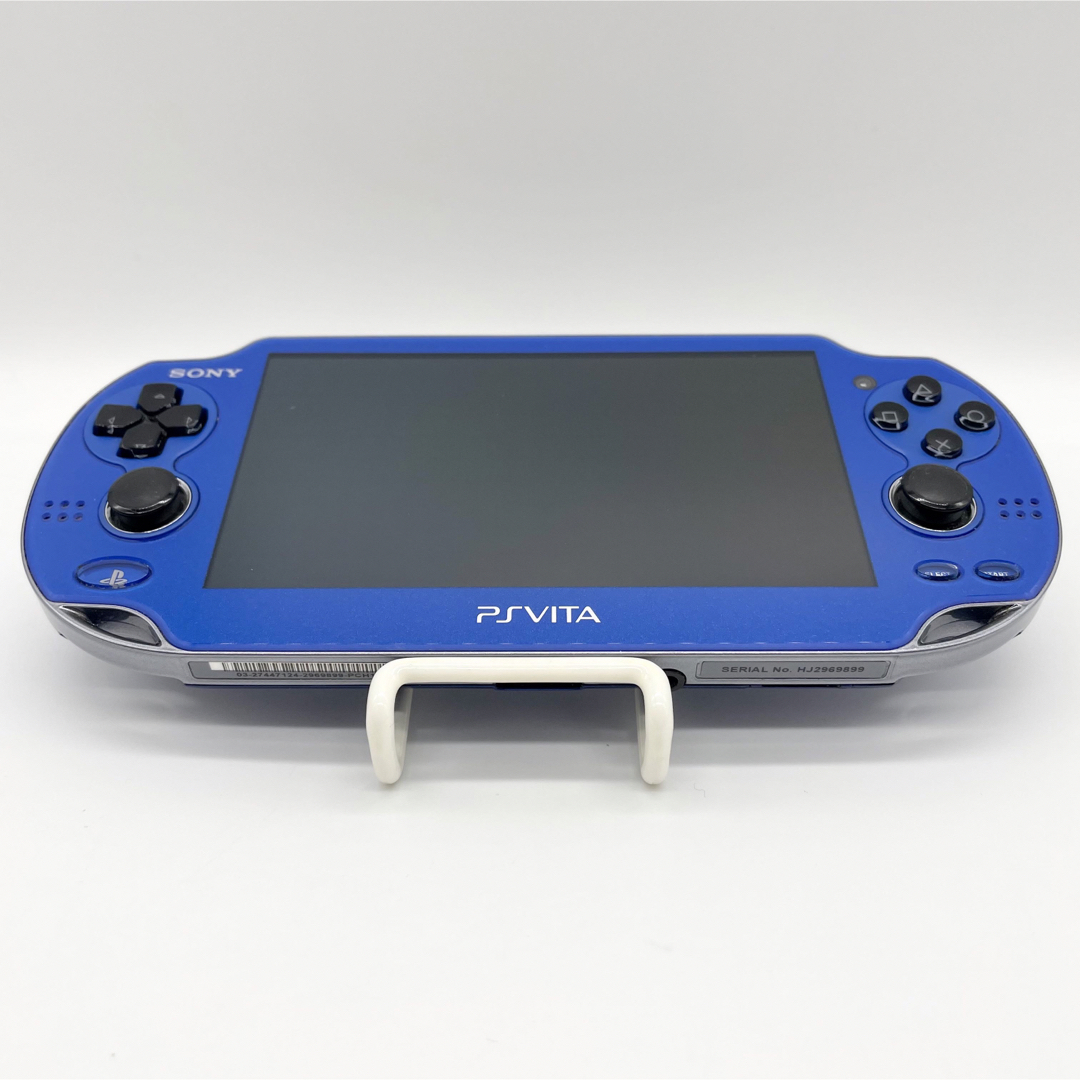 【液晶美品】PlayStation Vita ブルー PCH-1000 本体