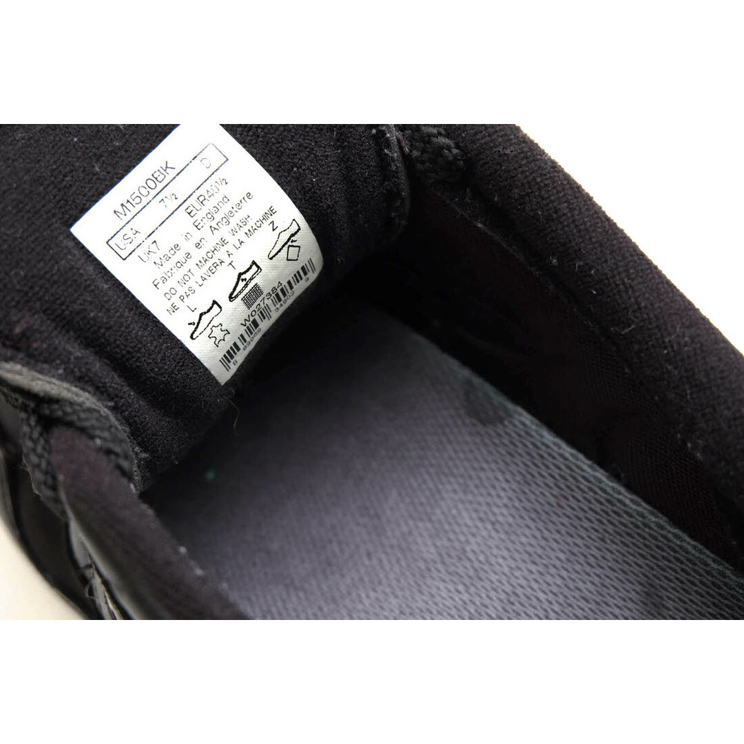New Balance(ニューバランス)のニューバランス／NEW BALANCE シューズ スニーカー 靴 ローカット メンズ 男性 男性用レザー 革 本革 ブラック 黒  M1500BK ENCAP メンズの靴/シューズ(スニーカー)の商品写真