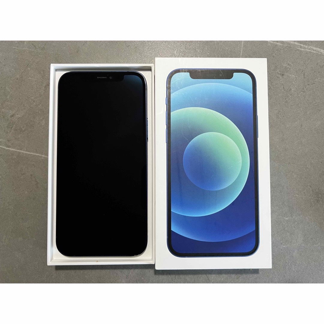 iPhone - 【美品】iPhone 12 ブルー 64GB SIMフリーの通販 by hrms