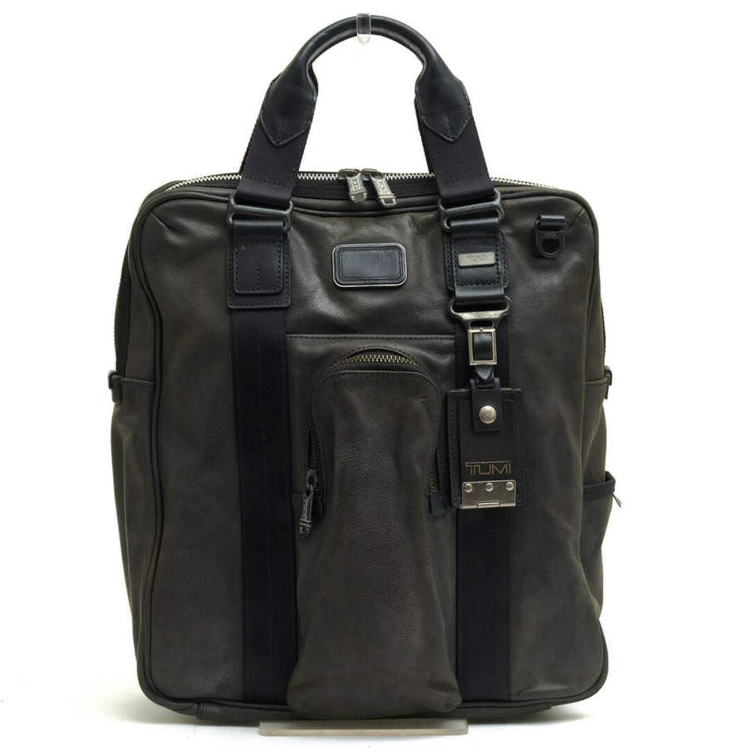 トゥミ／TUMI バッグ トートバッグ 鞄 ハンドバッグ メンズ 男性 男性用レザー 革 本革 ブラック 黒  92320DH レザーアルファブラボーベルボア ヴィンテージ加工