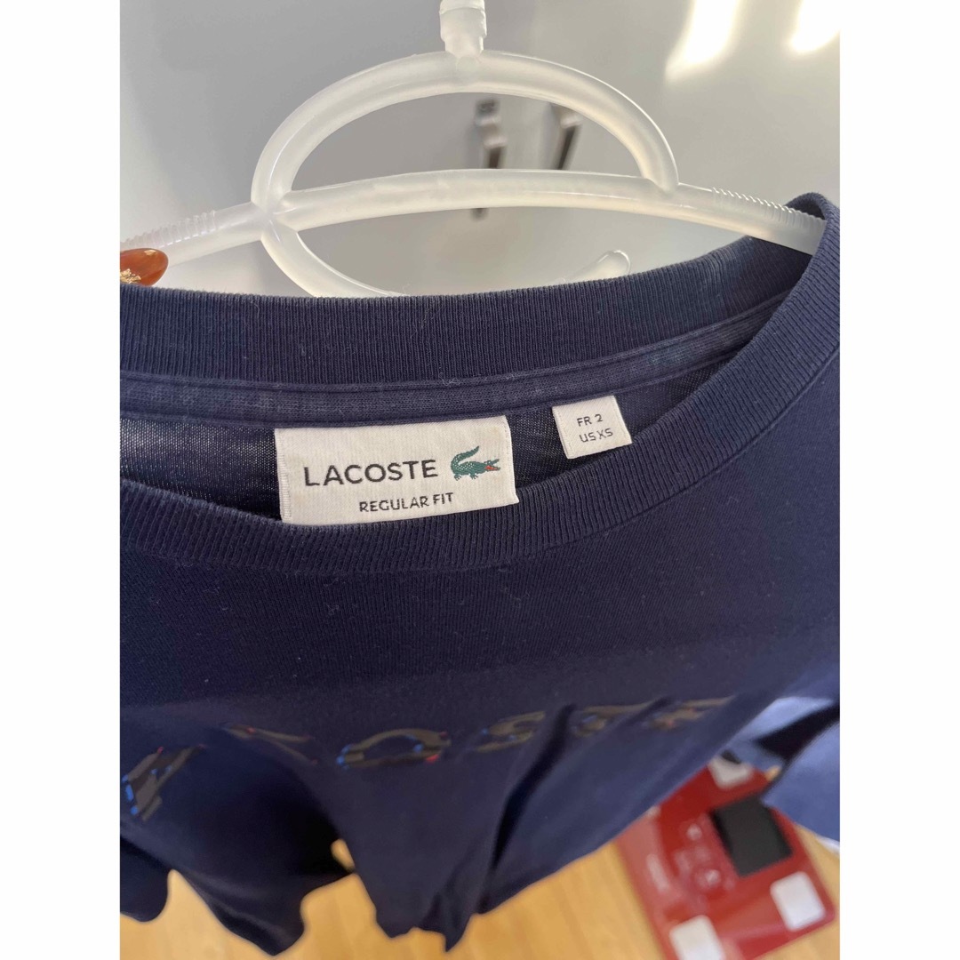 LACOSTE(ラコステ)のLacoste半袖Tシャツ　ネイビー メンズのトップス(Tシャツ/カットソー(半袖/袖なし))の商品写真