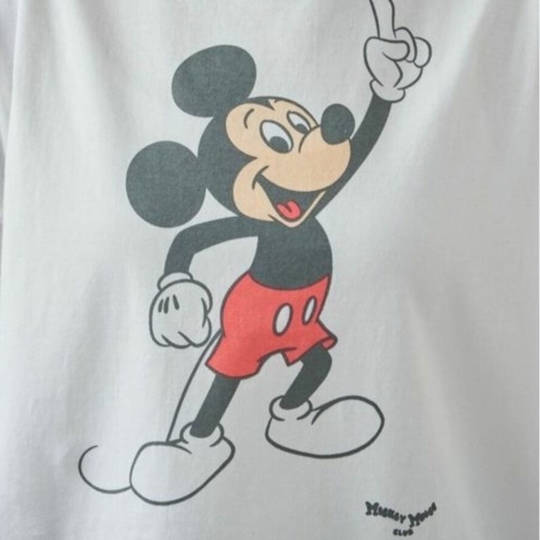 Disney(ディズニー)の定価4950円 新品　【ミッキーマウス】プリントTee２　ヴィンテージTシャツ レディースのトップス(Tシャツ(半袖/袖なし))の商品写真