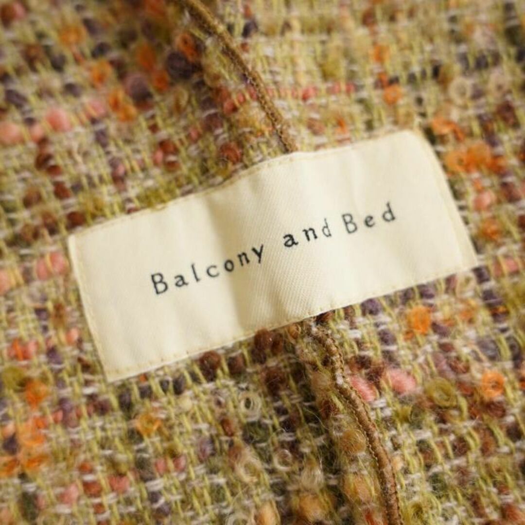 Balcony and Bed - 346*バルコニーアンドベッド ツイード風 ポンチョ