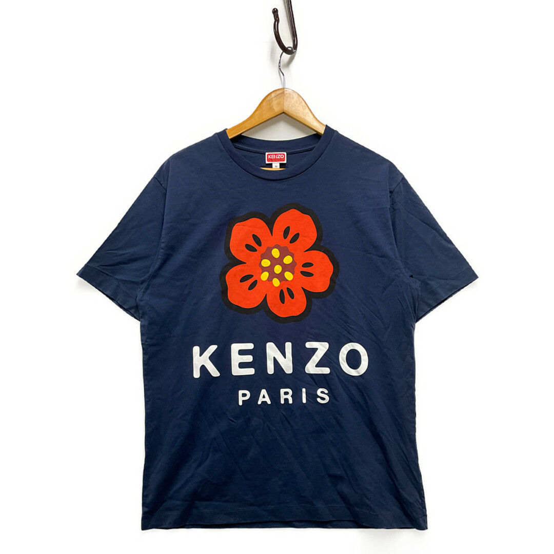 KENZO ケンゾー BOKE FLOWER S/S ボケ フラワー 半袖Ｔシャツ ネイビー サイズM 正規品 / 32283