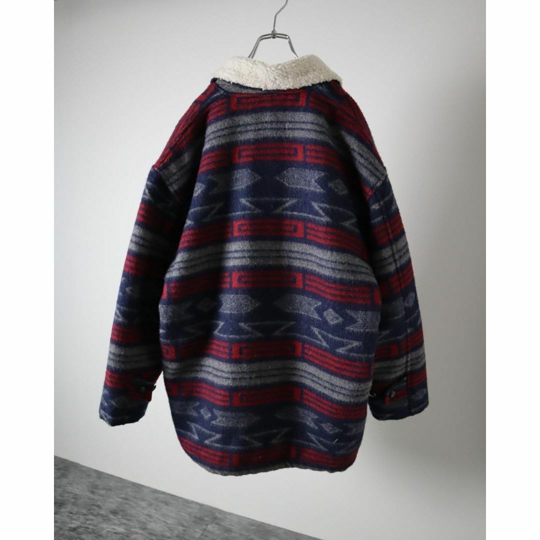 【vintage】オルテガ調 ウール ボア カバーオール ハンティングジャケット 【vintage】オルテガ調 ウール ボア カバーオール ハンティングジャケット