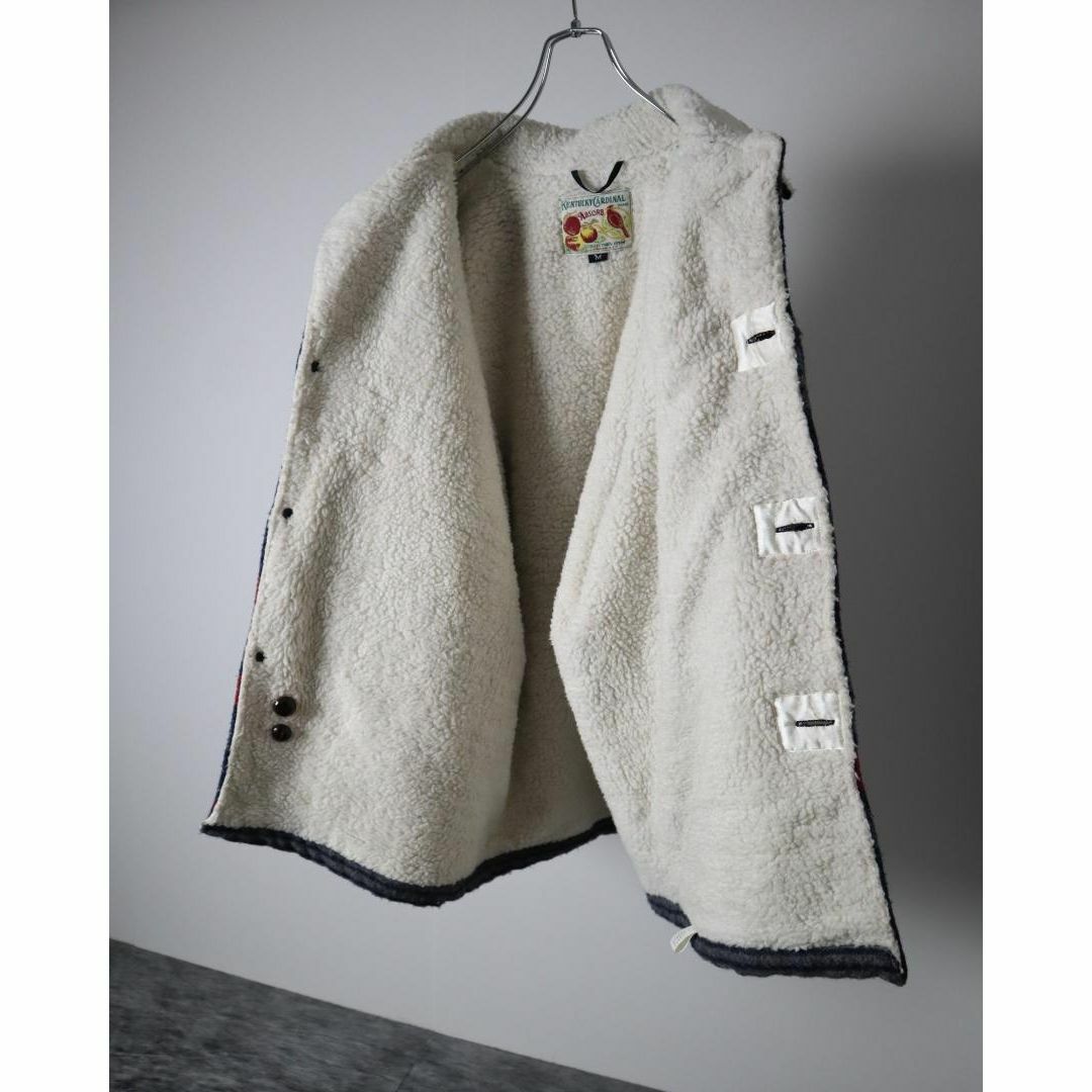 【vintage】オルテガ調 ウール ボア カバーオール ハンティングジャケット 【vintage】オルテガ調 ウール ボア カバーオール ハンティングジャケット