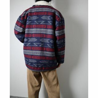【vintage】オルテガ調 ウール ボア カバーオール ハンティングジャケット 【vintage】オルテガ調 ウール ボア カバーオール ハンティングジャケット