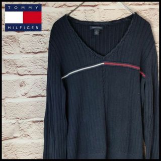 トミーヒルフィガー(TOMMY HILFIGER)のTOMMY FILFIGER　トレーナー　細み　レディース　キッズ アメカジ(ニット/セーター)